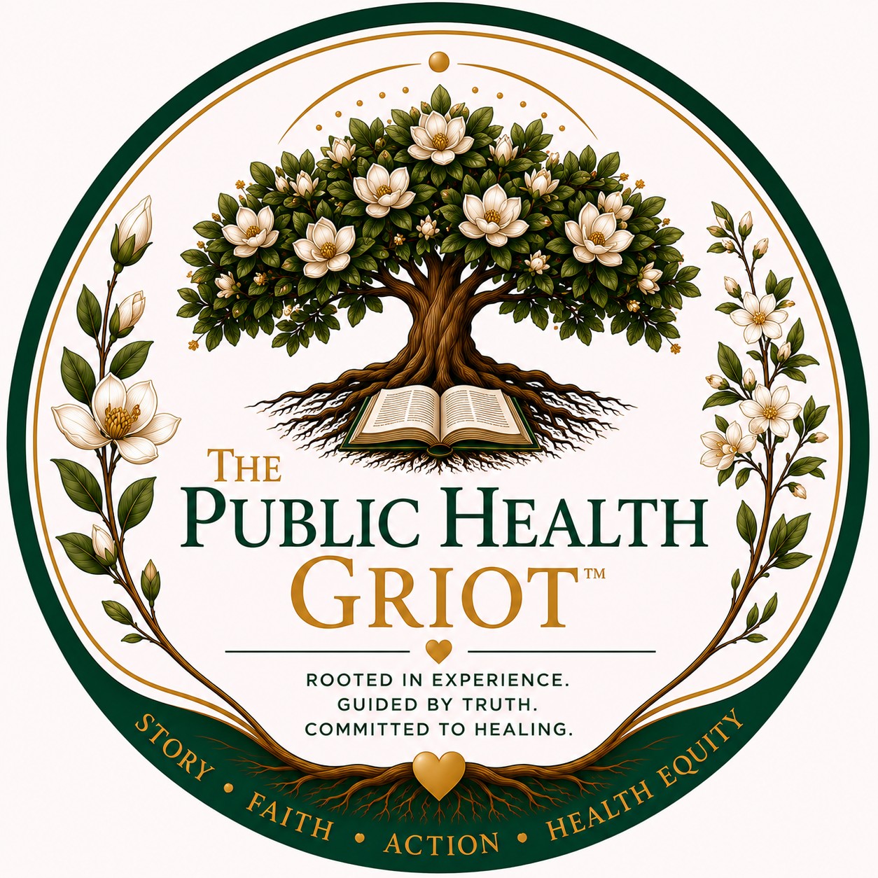 The Public Health Griot logo